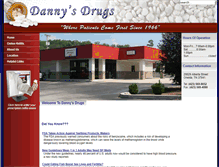 Tablet Screenshot of dannysdrugs.com